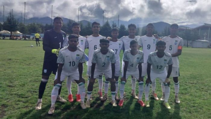 চীনের তিয়ানইউ লিউফাং কাপের কোয়ার্টার ফাইনালে বাফুফে একাডেমি দল 